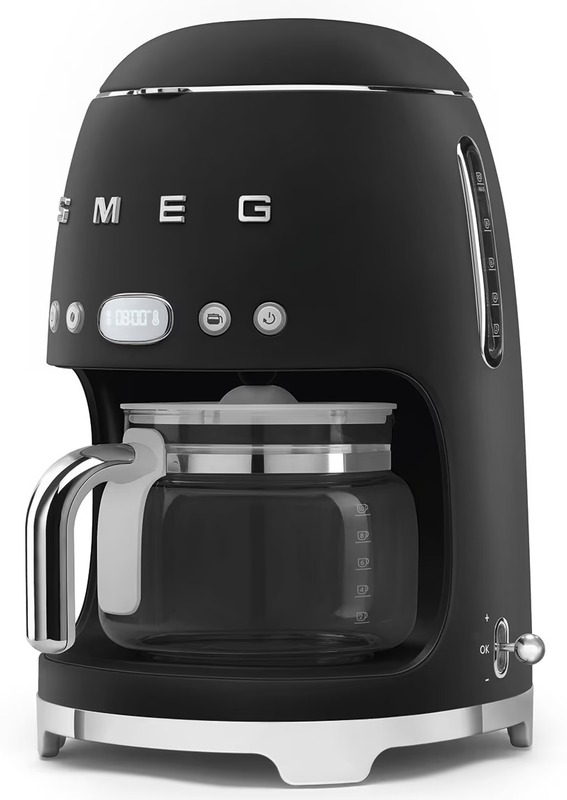 Кофеварка Smeg DCF02BLMEU Europe - фото 3 Кофеварка Smeg DCF02BLMEU Europe - фото 3