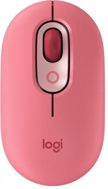Мышь беспроводная Logitech POP Mouse Bluetooth Heartbreaker Rose (910-006548)