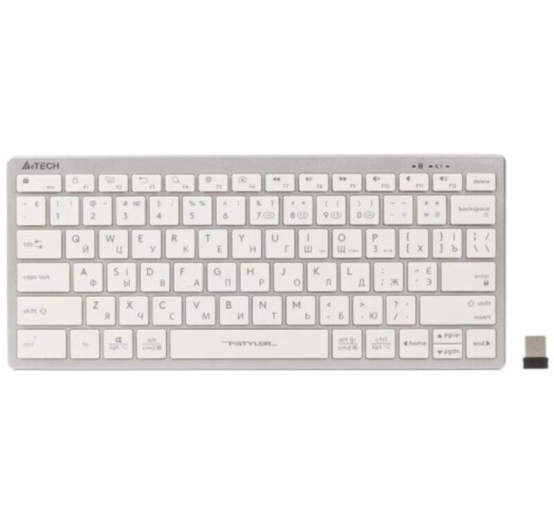 Клавиатура A4Tech Fstyler FBX51C White