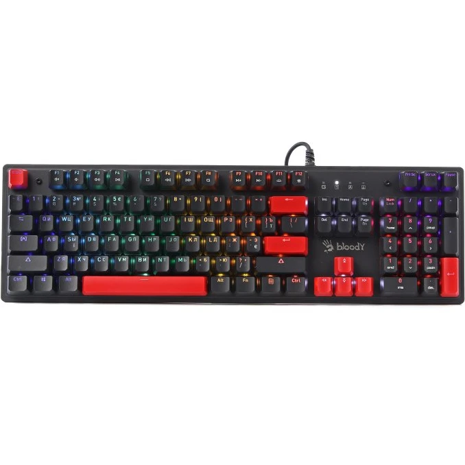 Клавіатура A4Tech Bloody S525N (Fire Black)