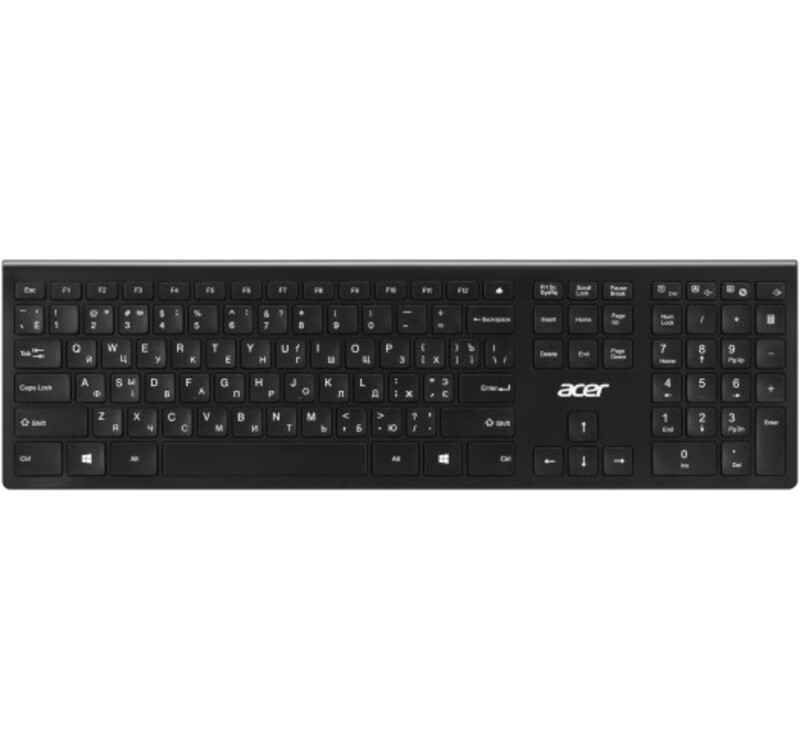 Клавиатура Acer OKR020 Wireless Black (ZL.KBDEE.011)
