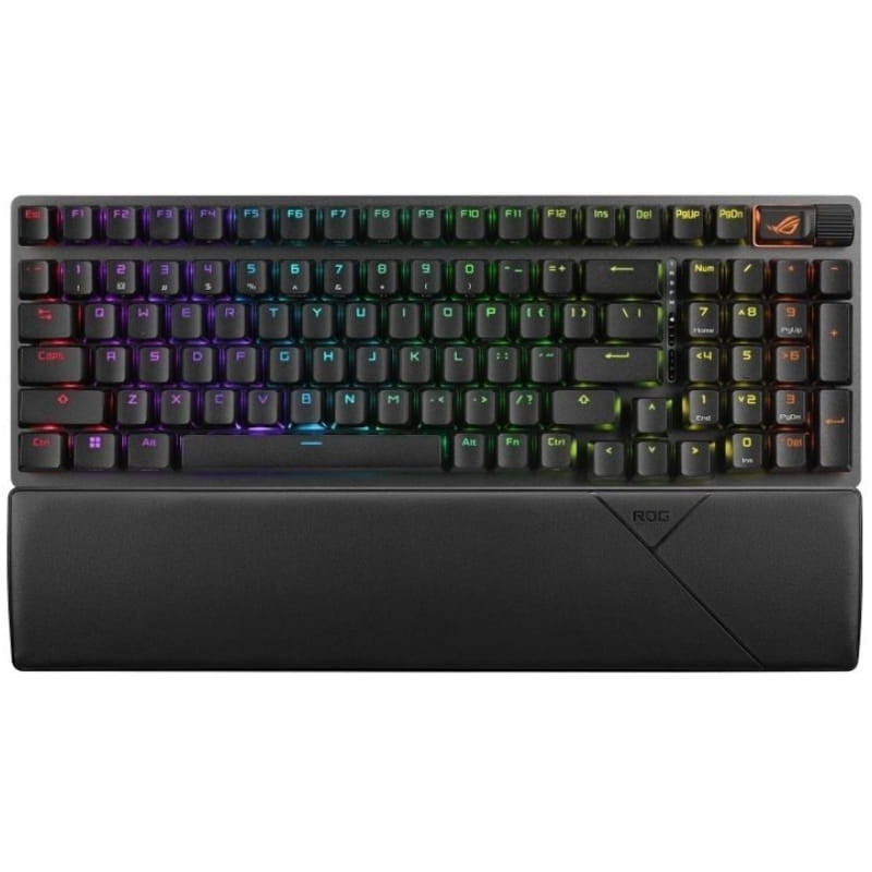 Клавіатура Asus ROG Strix Scope II 96 RGB NX Wireless Black (90MP037A-BKUA01)