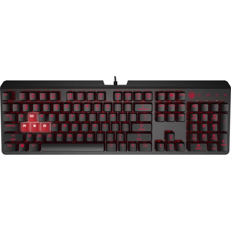 Клавиатура HP Omen Encoder Cherry MX Red Black (6YW76AA)