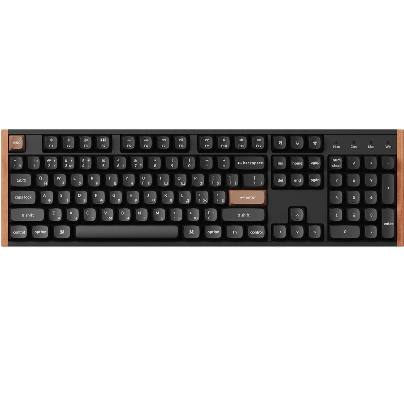 Клавіатура Keychron K10 HE Magnetic Switch Black RGB (K10H-F1-UA)