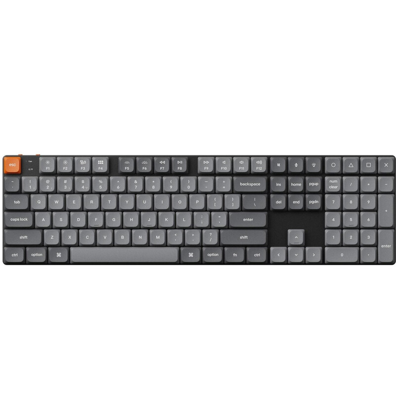 Клавіатура Keychron K5 Max Gateron Brown Switch Black RGB (K5M-H3-UA)