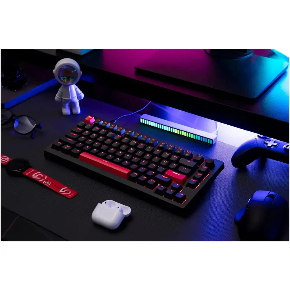 Клавіатура Lemokey X4 84Key Keychron Red QMK/VIA Black (X4-H1-UA) - фото 2 Клавіатура Lemokey X4 84Key Keychron Red QMK/VIA Black (X4-H1-UA) - фото 2