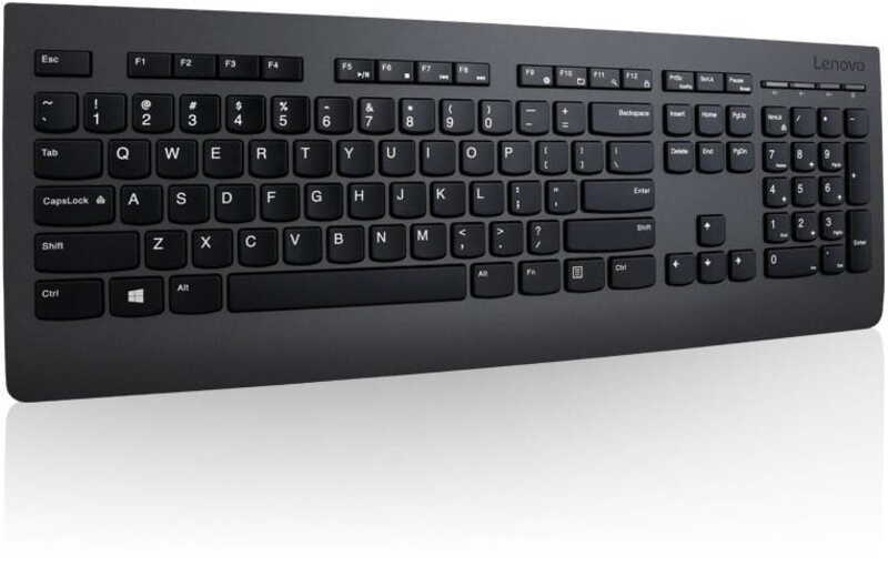 Клавиатура Lenovo Professional Wireless UA Black (4Y41D64797) - фото 1
