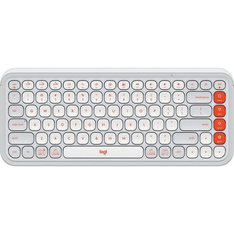 Клавіатура Logitech POP Icon keys White (920-013072)