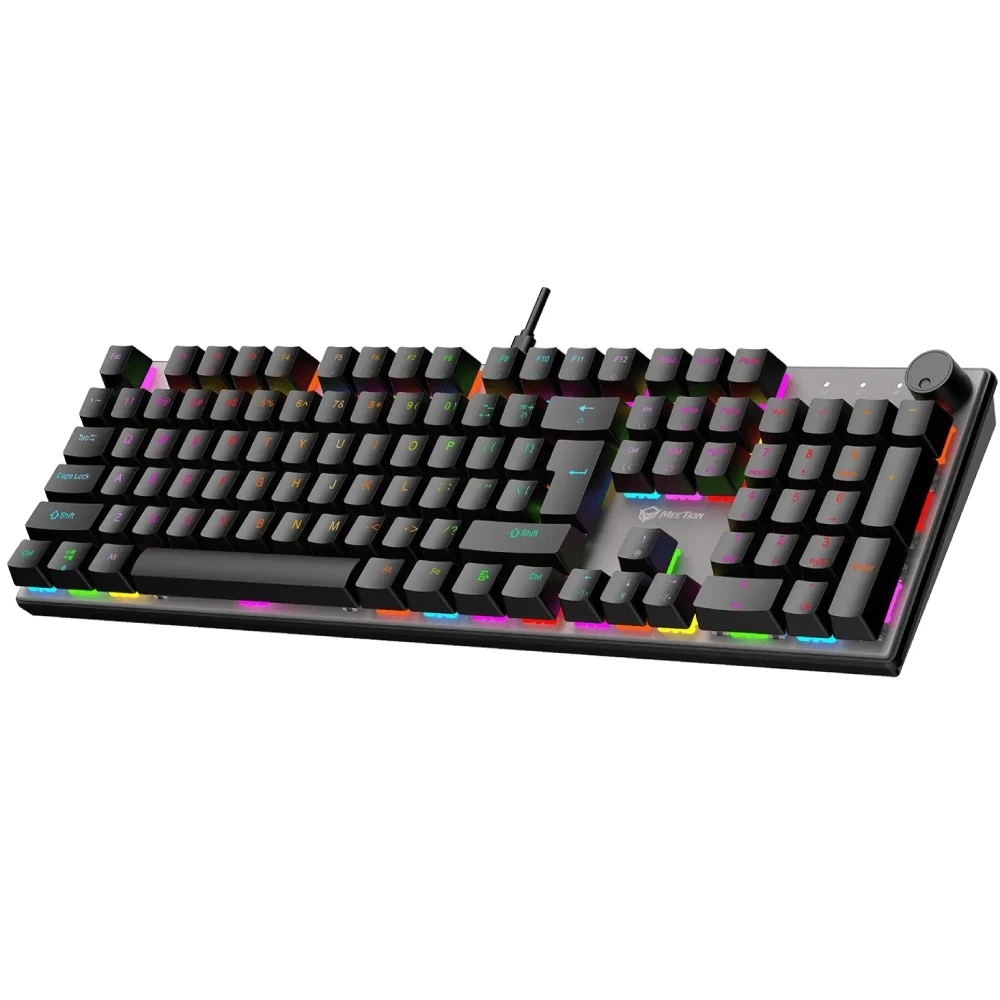 Клавиатура Meetion MK009 Pro Red Switch USB Type-C Black (MT-MK009Pro-W-RUA)
