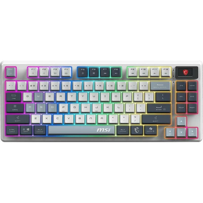 Клавіатура MSI FORGE GK600 TKL WIRELESS SKY (S11-43UAP01-HH9)