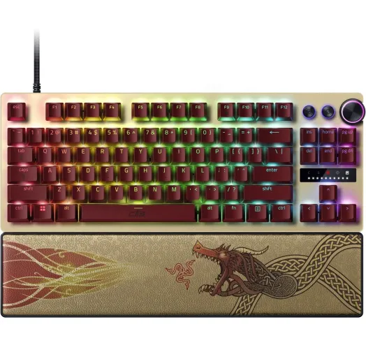 Клавіатура RAZER Huntsman V3 PRO TKL, Counter-Strike 2 Ed. (RZ03-04982100-R3M1)
