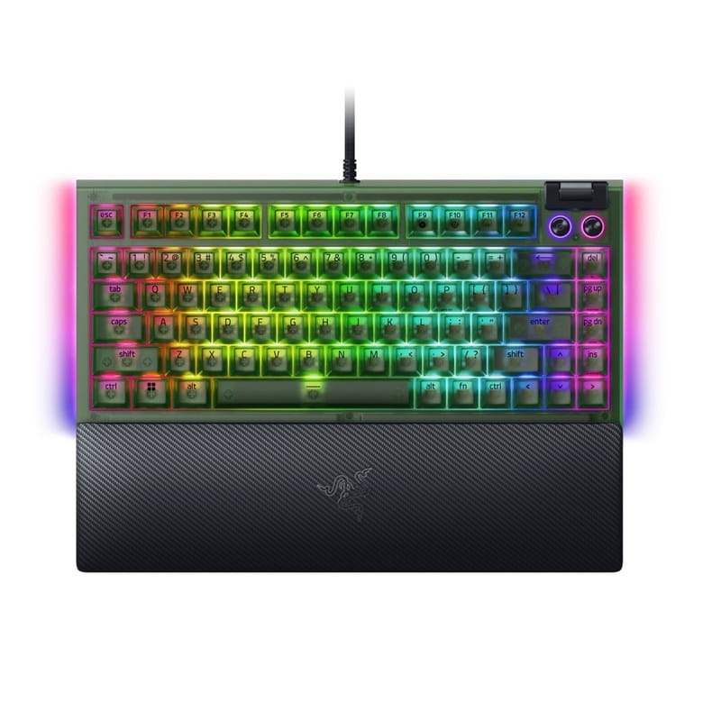 Клавіатура Razer BlackWidow V4 75% Phantom Green Edition (RZ03-05003300-R3M1) US INT'L