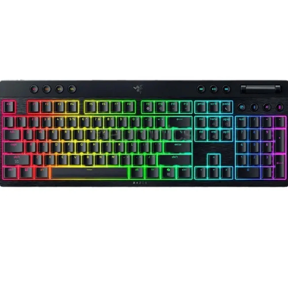 Клавиатура RAZER BlackWidow V4 Low-Profile, Green switch (RZ03-05270100-R3M1)