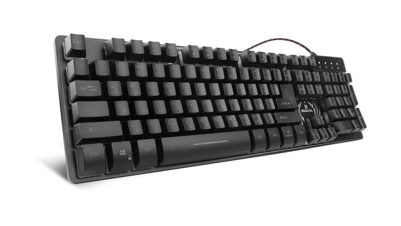 Клавиатура REAL-EL 7090 Comfort Backlit, black - фото 2 Клавиатура REAL-EL 7090 Comfort Backlit, black - фото 2