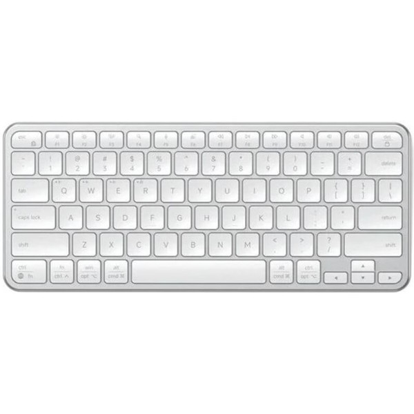 Клавіатура Satechi Slim EX1 Wireless Keyboard Silver (ST-KEX1S-EN)