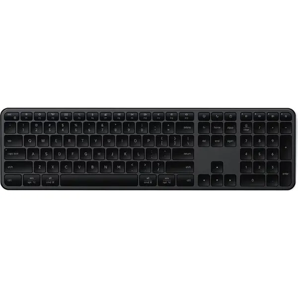 Клавіатура Satechi Slim EX3 Wireless Keyboard Space Black (ST-KEX3C-EN)