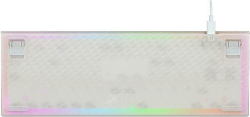 Клавиатура Xtrfy K5 Kailh Red RGB White (K5-RGB-CPT-TPWHITE-R-UKR) - фото 1 Клавиатура Xtrfy K5 Kailh Red RGB White (K5-RGB-CPT-TPWHITE-R-UKR) - фото 1