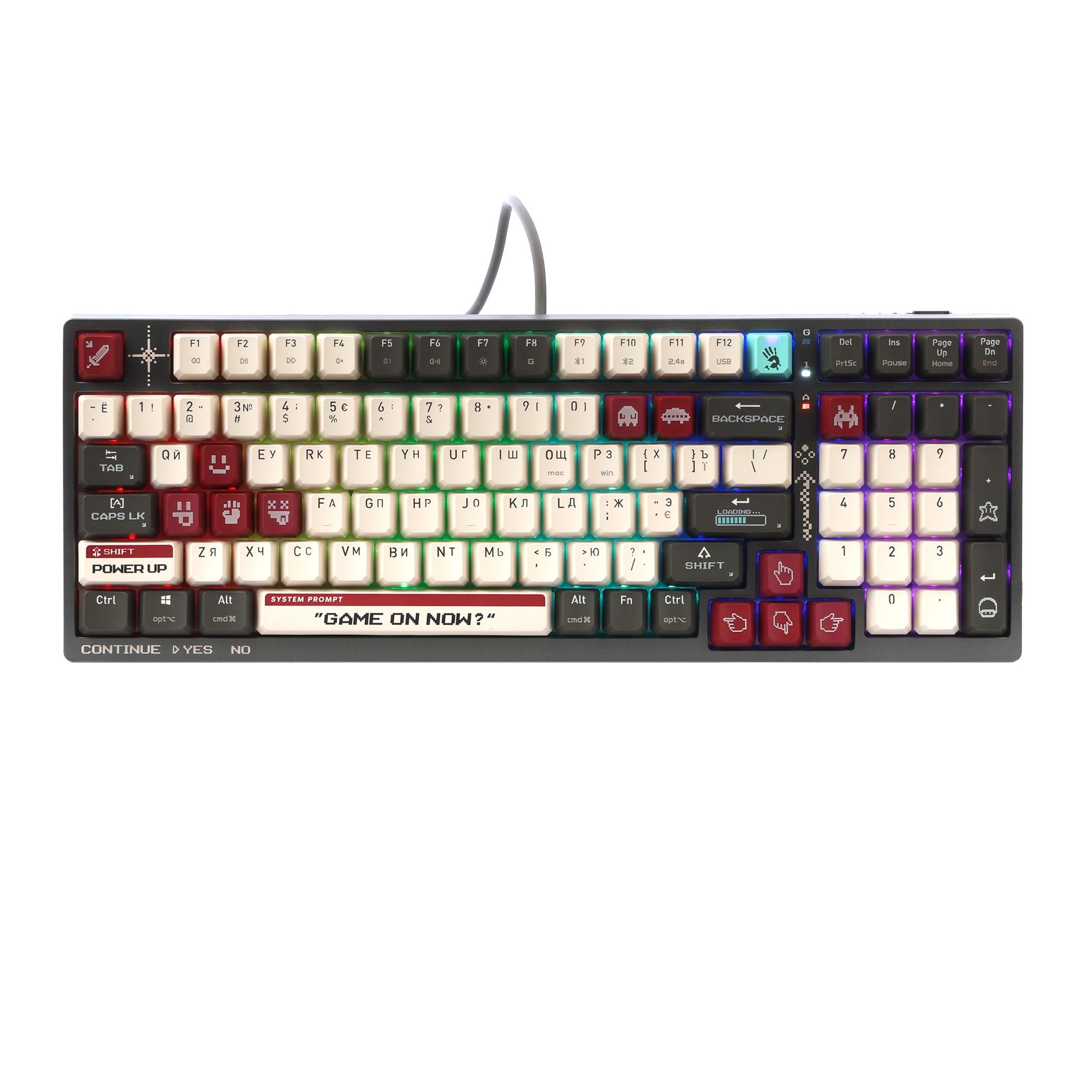 Клавиатура Bloody WS98 Pixels Red