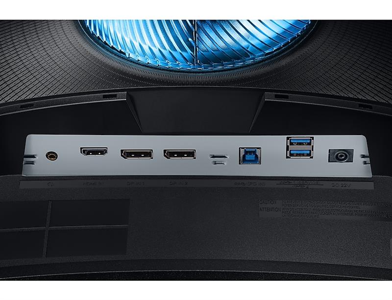 Монитор Samsung 26.9" Odyssey G7 (LC27G75TQSIXCI) VA Black Curved 240Hz - фото 9