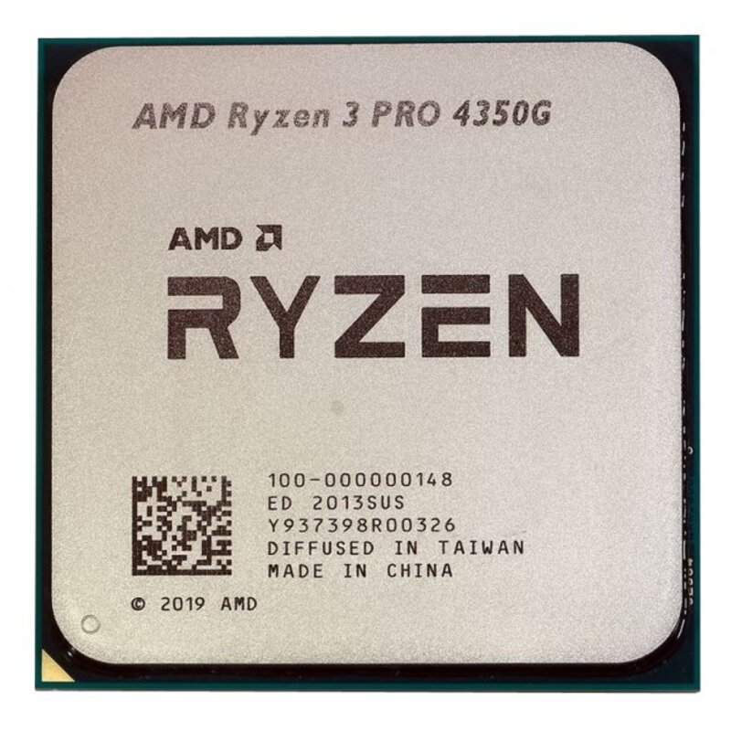 Процессор AMD Ryzen 3 Pro 4350G (3.8GHz 4MB 65W AM4) Multipack (100-100000148MPK) - фото 1