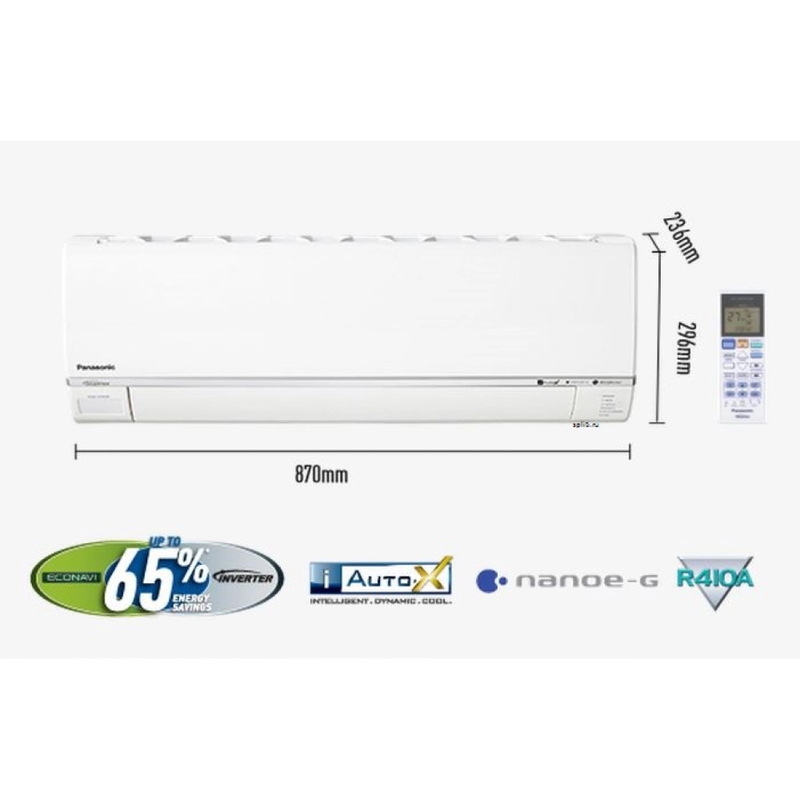 Кондиционер Panasonic Elite CS-E24RKDW/CU-E24RKD - фото 1
