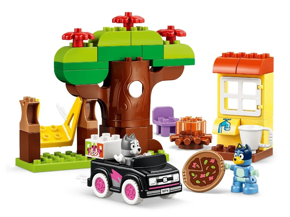 Конструктор LEGO DUPLO Bluey Пиццерия с Мафином и Блуи (10469) - фото 1