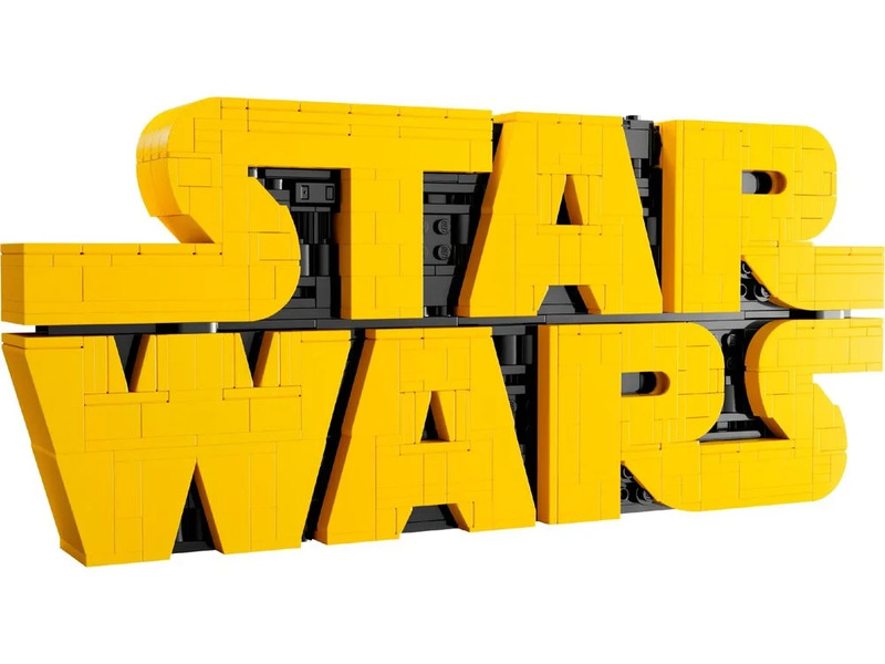 Конструктор Lego Star Wars Star Wars логотип из кубиков (75407) - фото 1