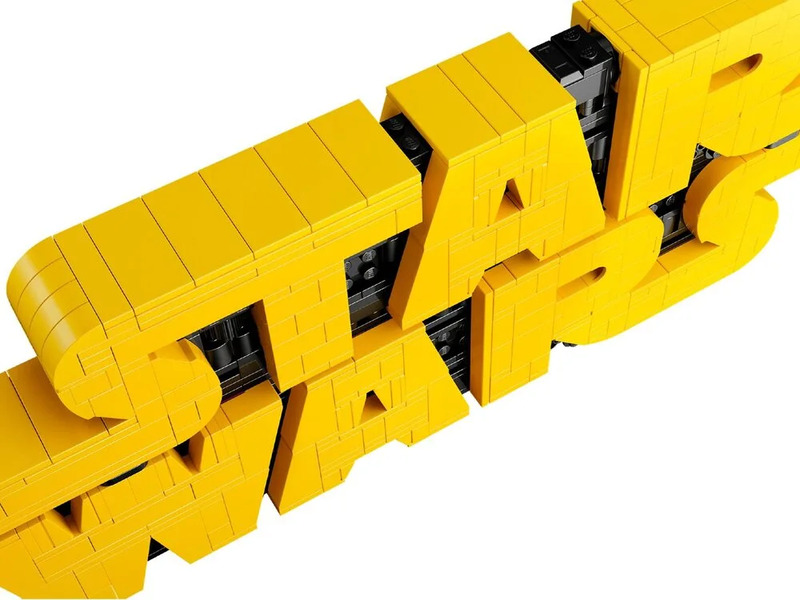 Конструктор Lego Star Wars Star Wars логотип из кубиков (75407) - фото 2
