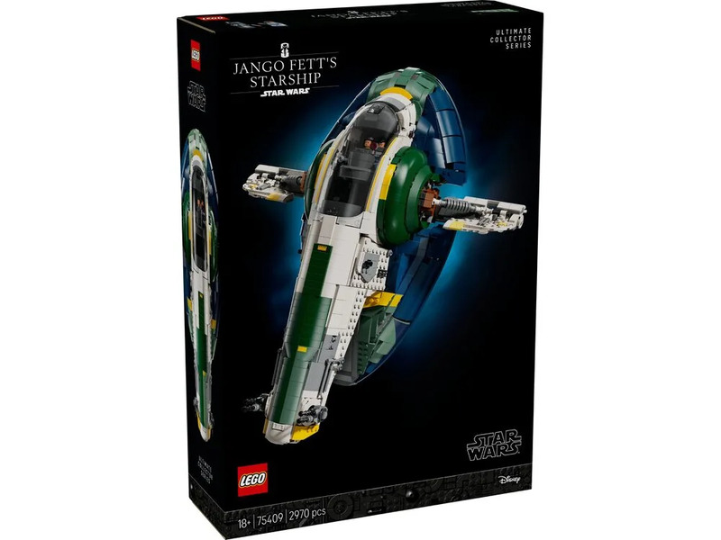 Конструктор Lego Star Wars Зореліт Джанго Фетта класу Firespray (75409)