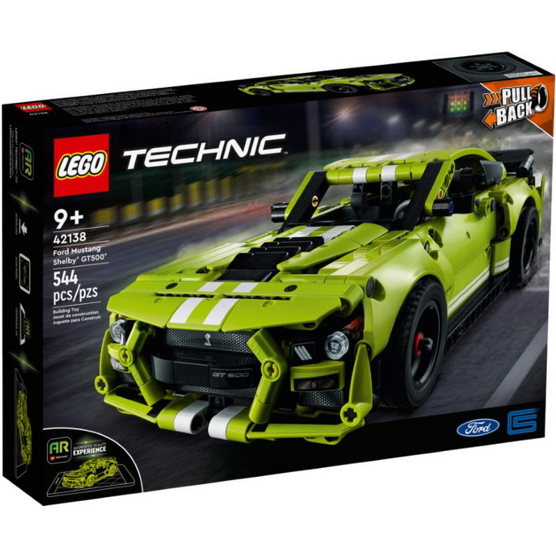 Конструктор Lego Technic Ford Mustang Shelby GT500 (42138) - фото 1 Конструктор Lego Technic Ford Mustang Shelby GT500 (42138) - фото 1