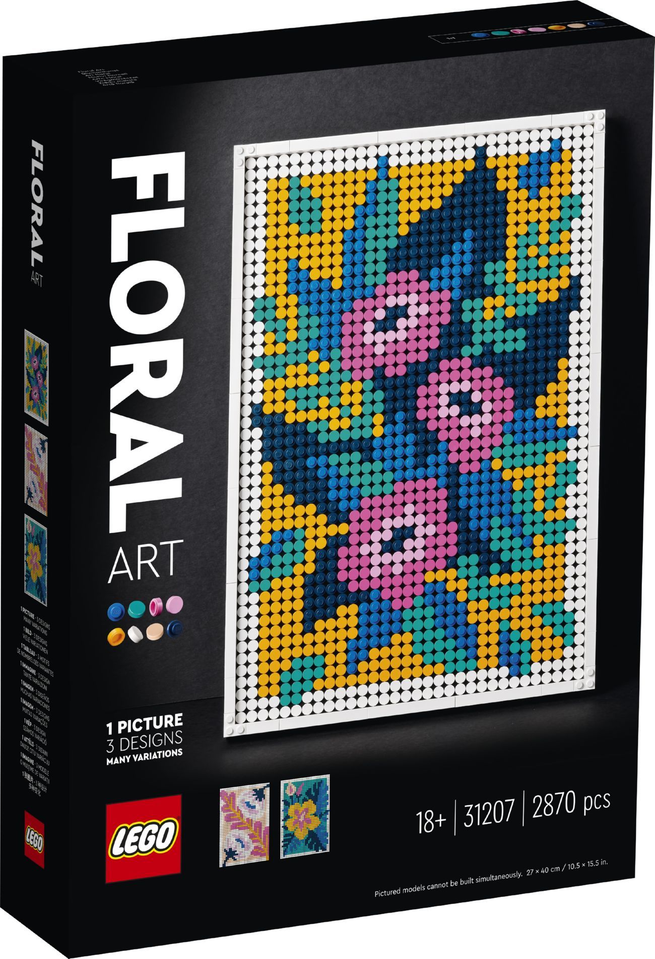Конструктор Lego Art Картини з квітами (31207)