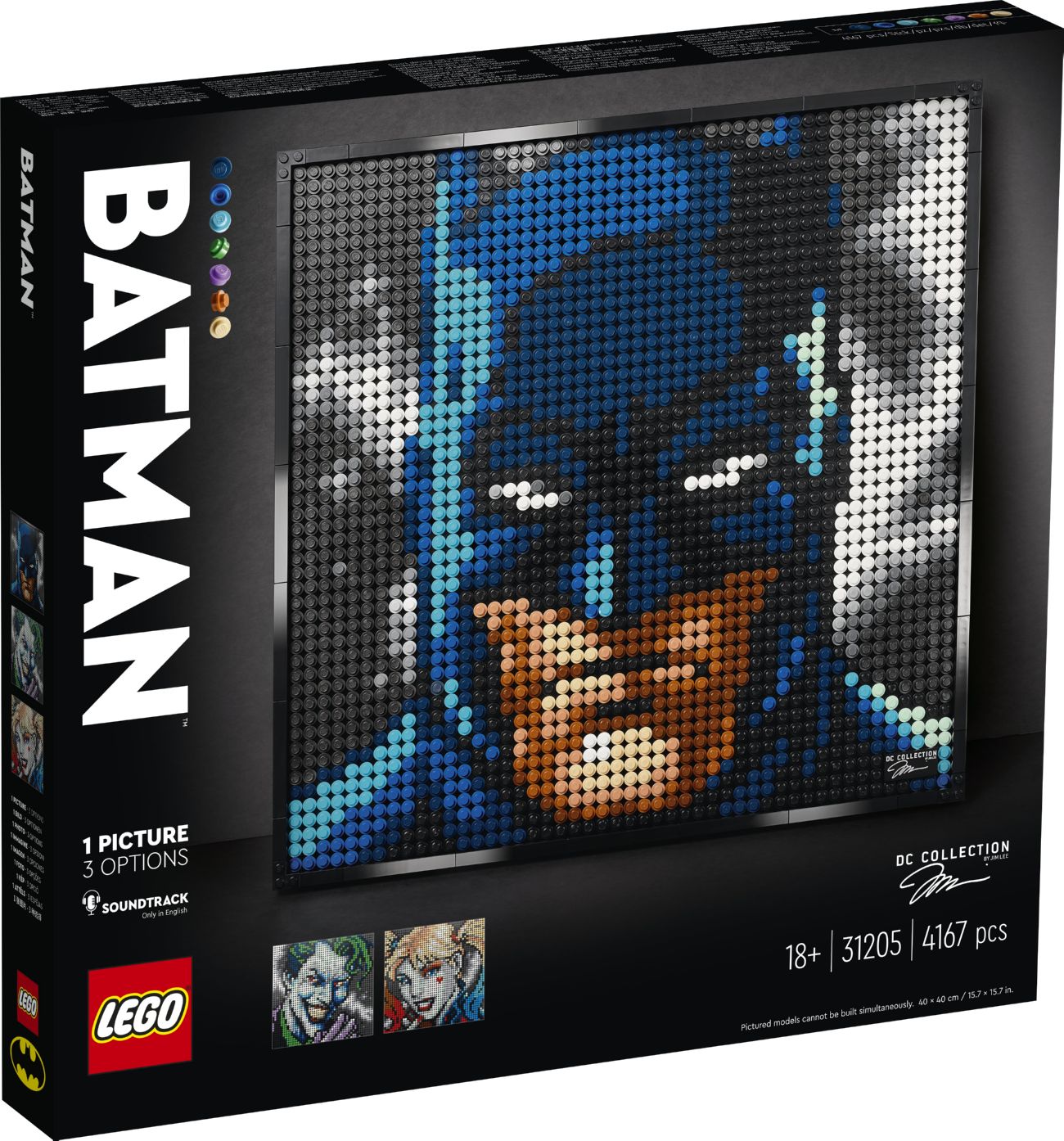 Конструктор Lego Art Колекція Джима Лі Бетмена (31205)