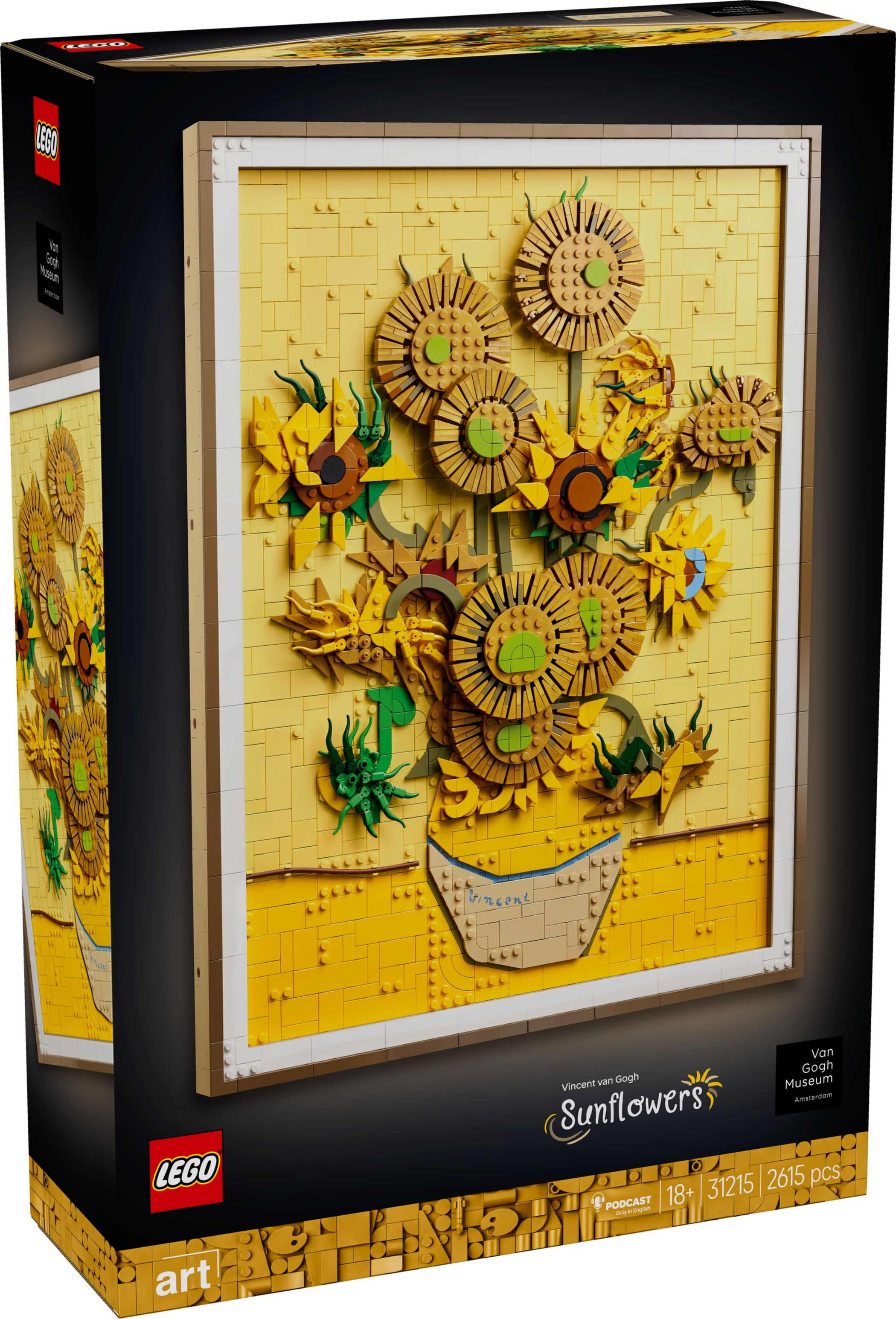 Конструктор Lego Art Вінсент Ван Гог – Соняшники (31215)