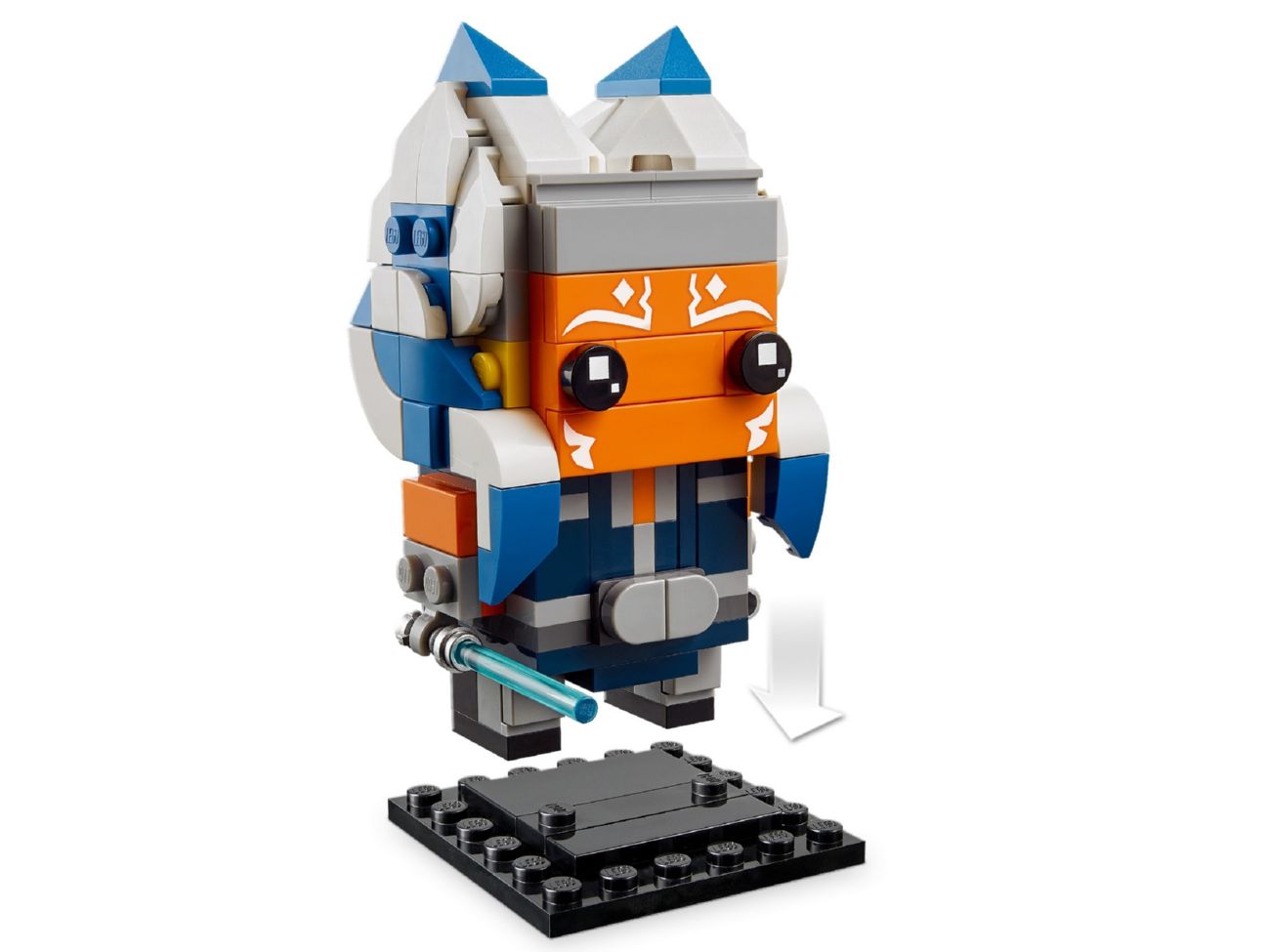 Конструктор Lego Brick Headz Асока Тано (40539) - фото 3