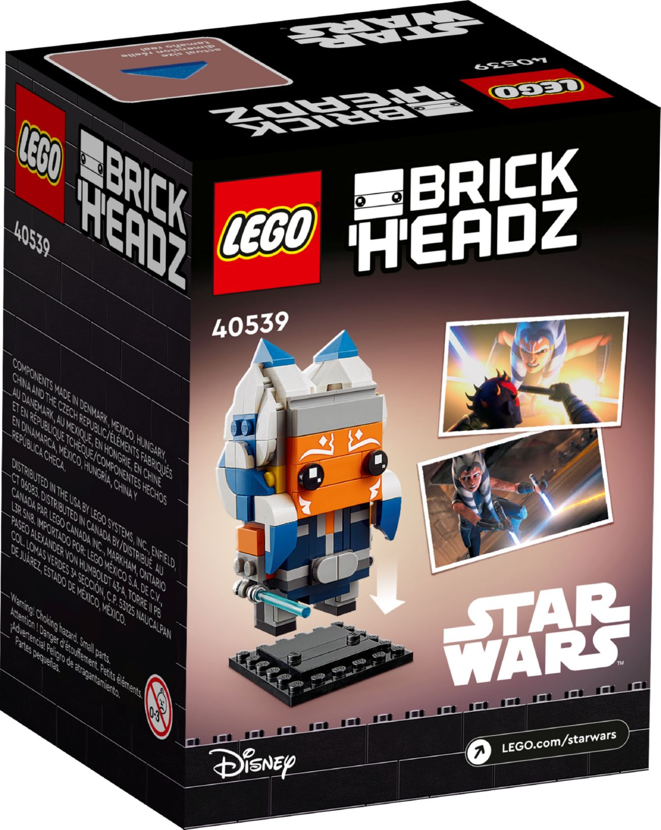 Конструктор Lego Brick Headz Асока Тано (40539) - фото 4