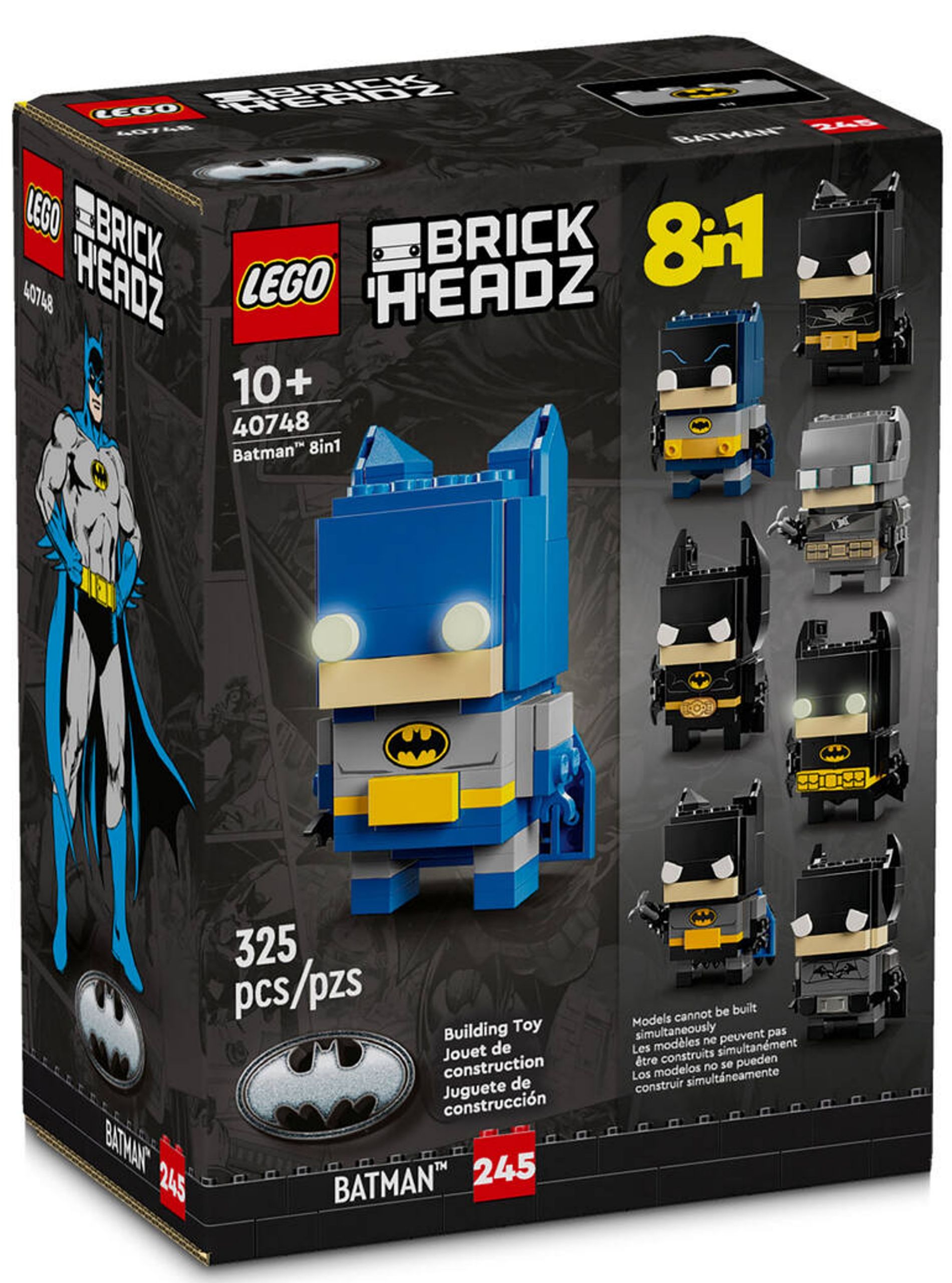 Конструктор Lego Brick Headz Бетмен 8 в 1 (40748)
