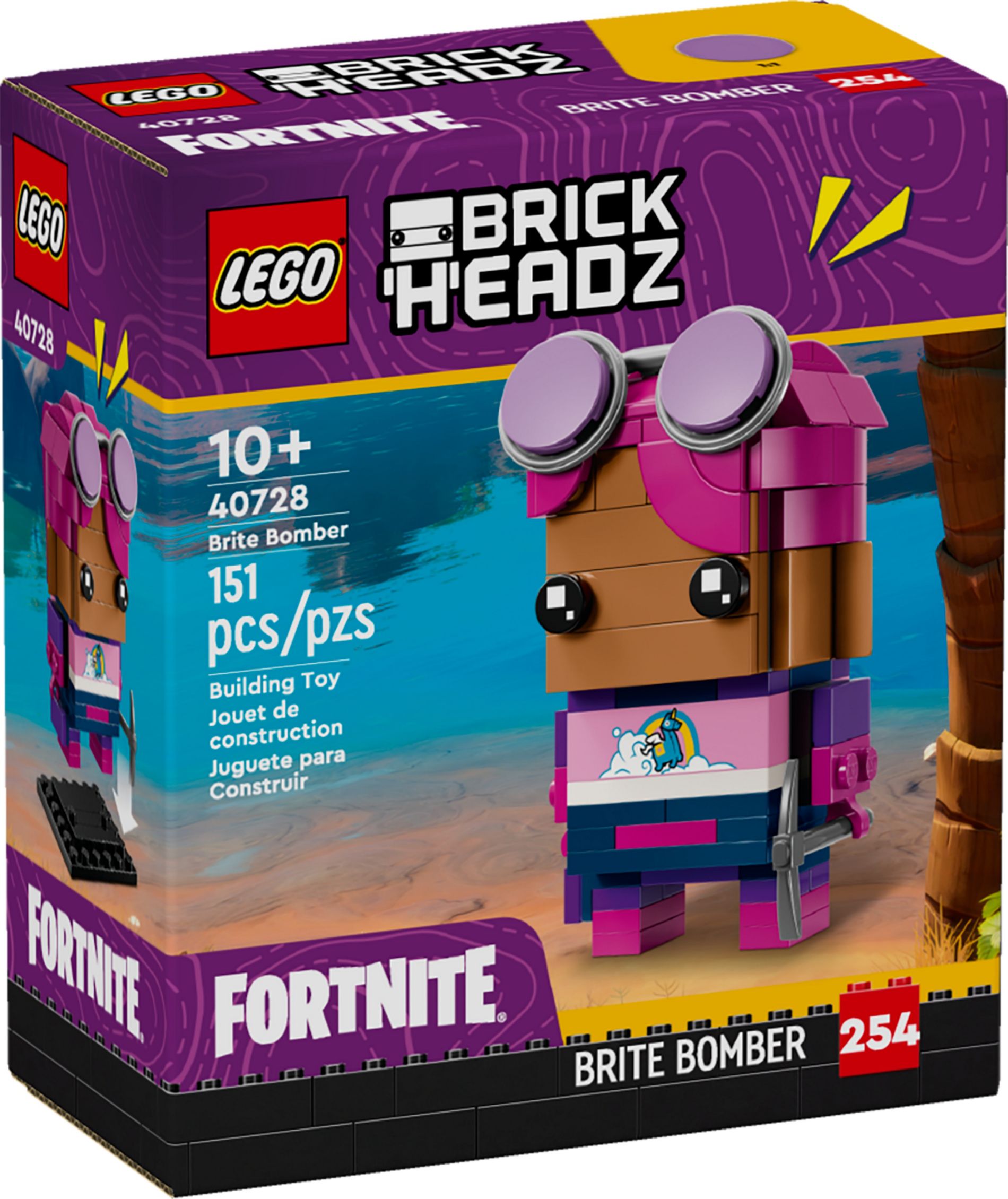 Конструктор Lego Brick Headz Брут Бомбер (40728)