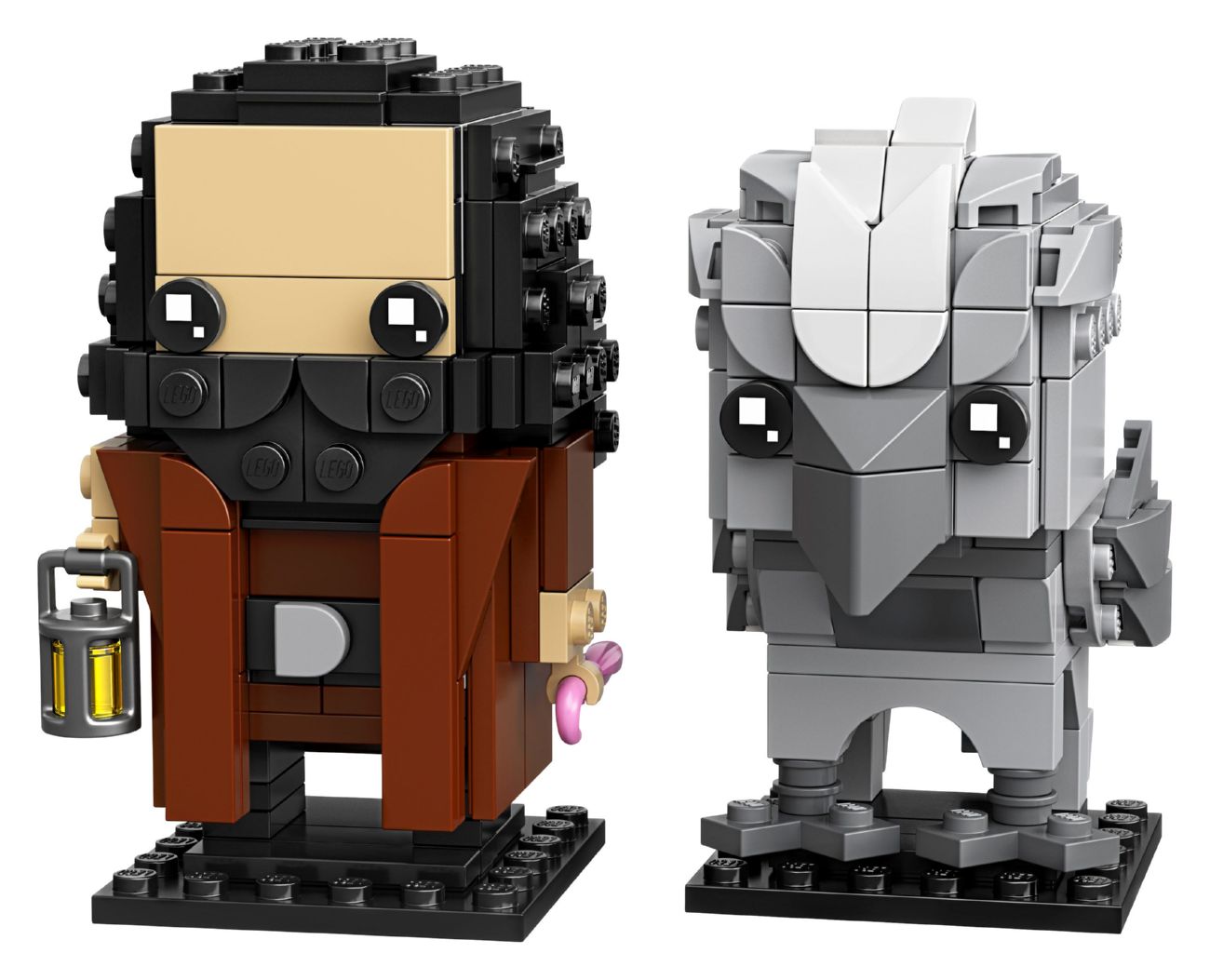 Конструктор Lego Brick Headz Хагрид и Клювокрыл (40412) - фото 1