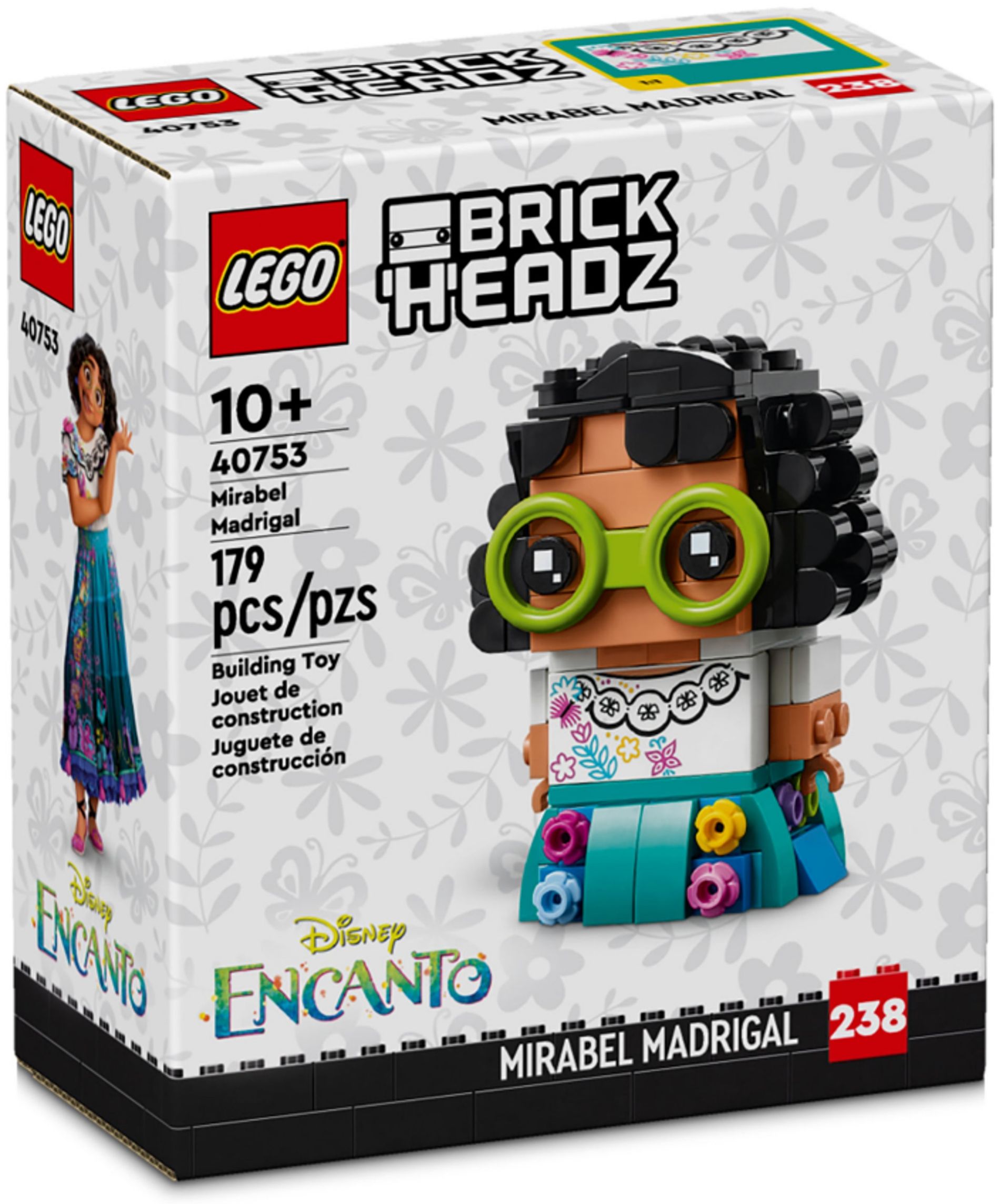 Конструктор Lego Brick Headz Мирабель Мадригал (40753)