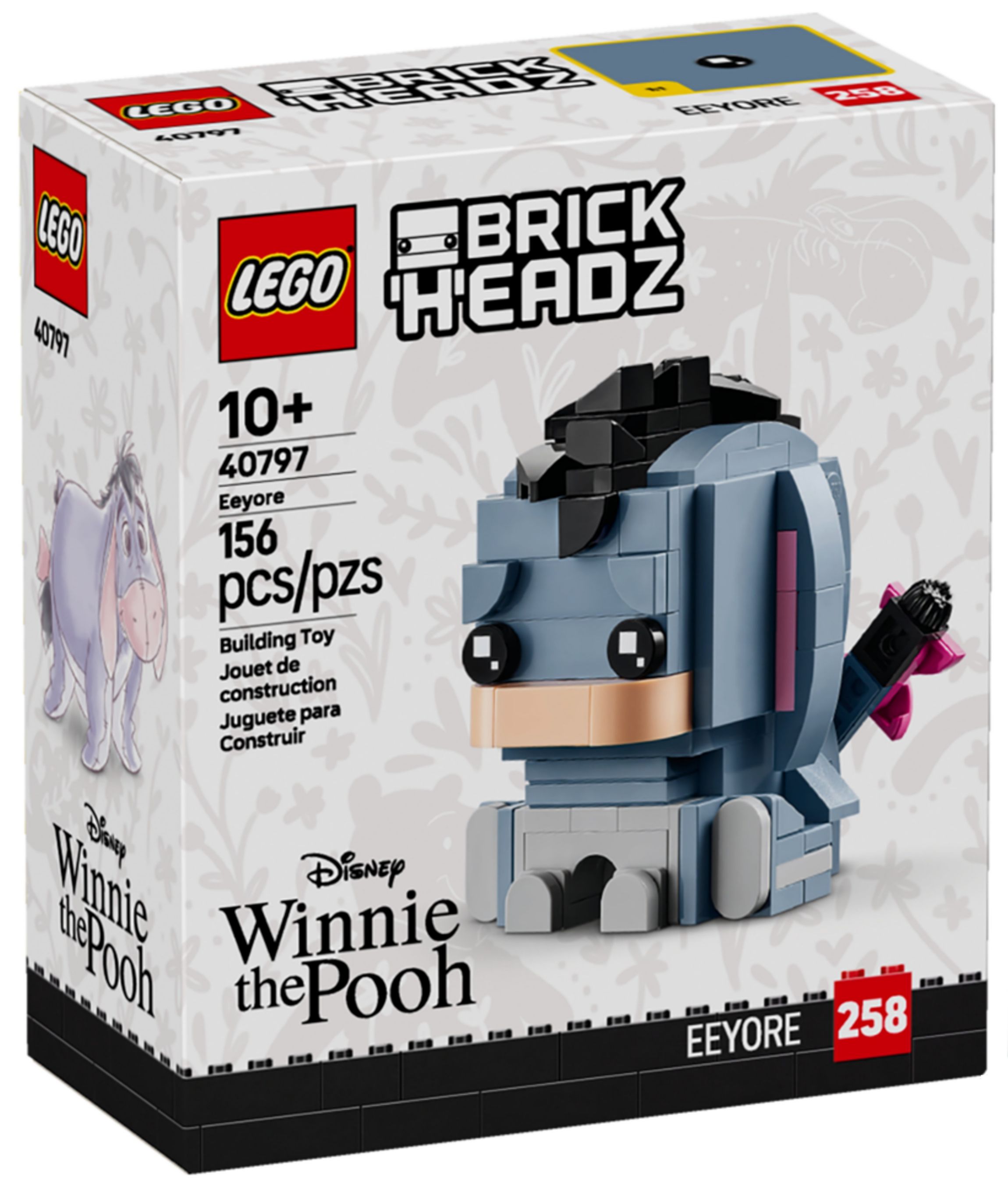Конструктор Lego Brick Headz Ослик Иа (40797)