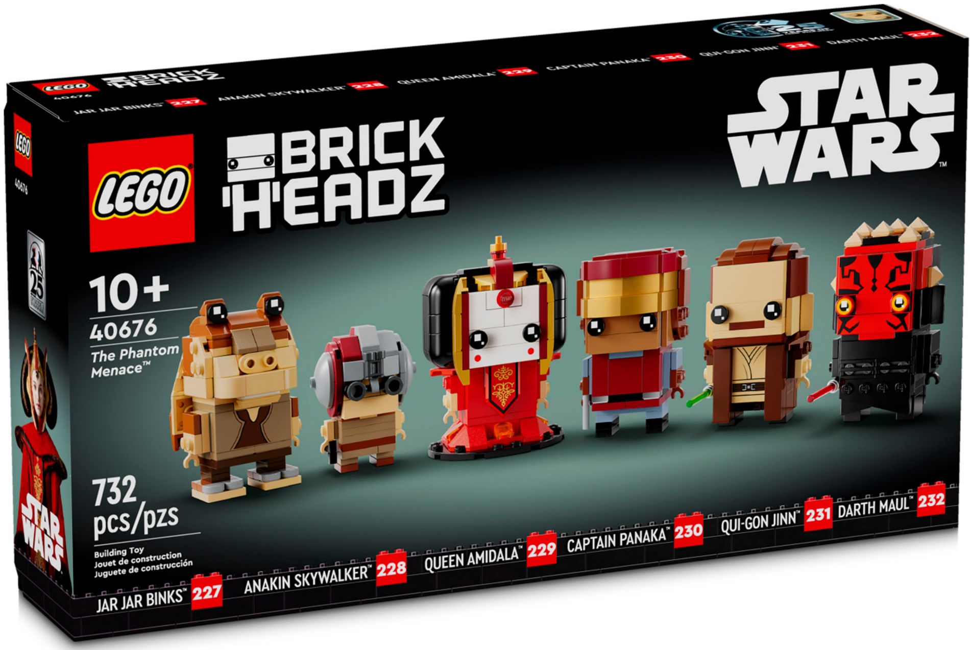 Конструктор Lego Brick Headz Прихована загроза (40676)