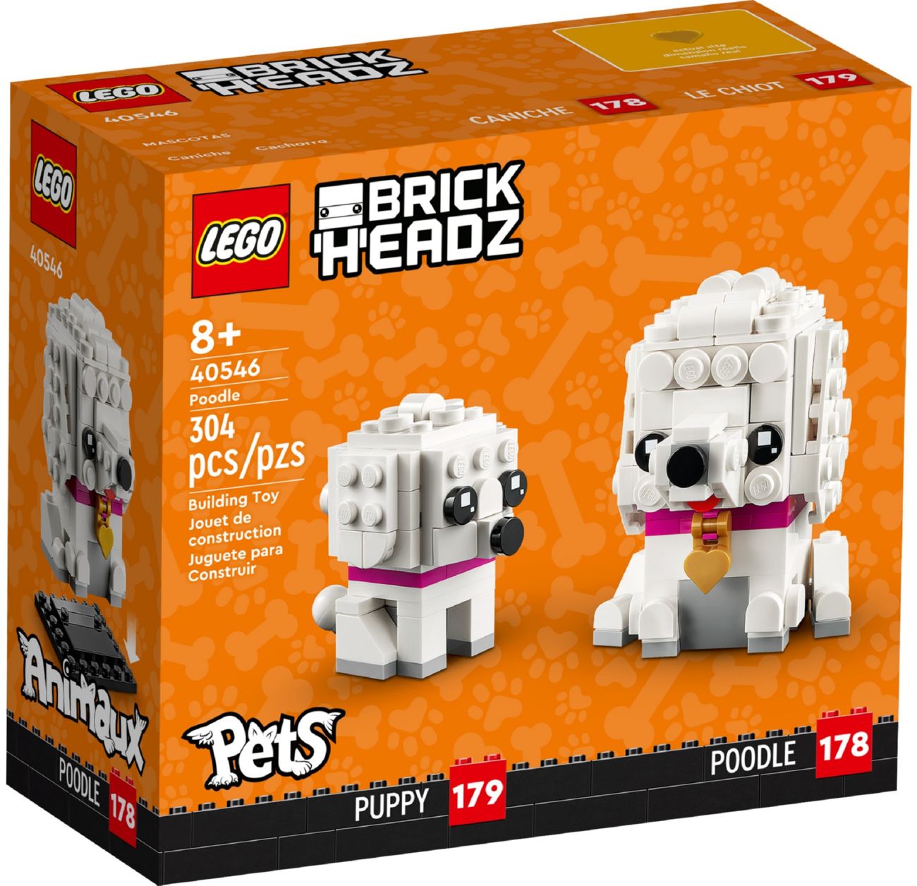 Конструктор Lego Brick Headz Пудель (40546)