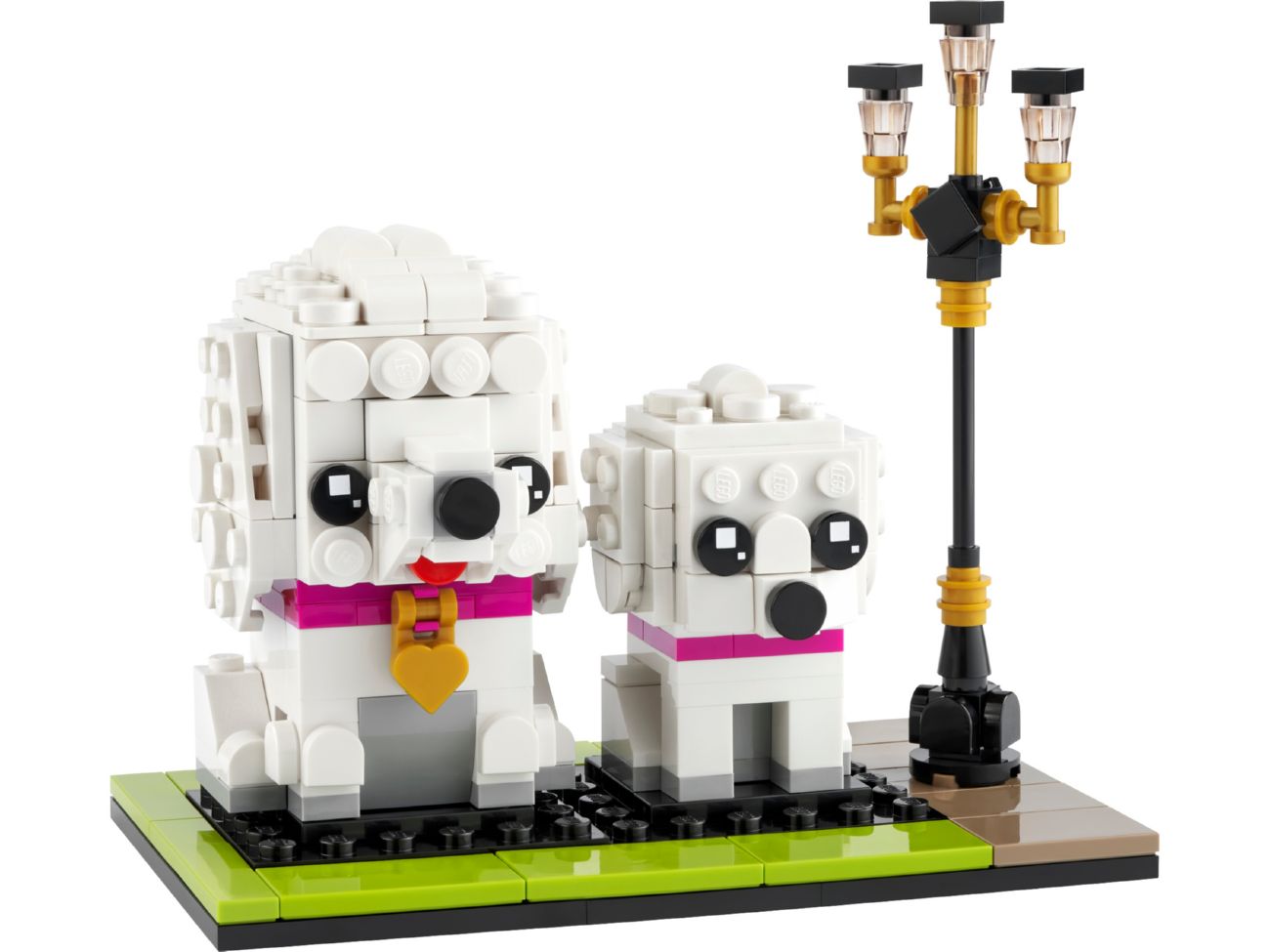 Конструктор Lego Brick Headz Пудель (40546) - фото 1