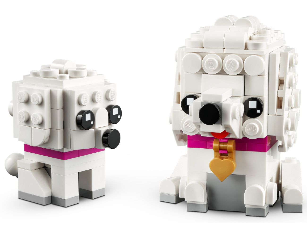 Конструктор Lego Brick Headz Пудель (40546) - фото 2