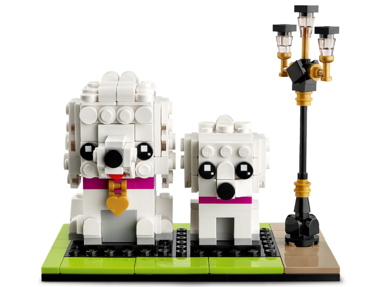 Конструктор Lego Brick Headz Пудель (40546) - фото 3