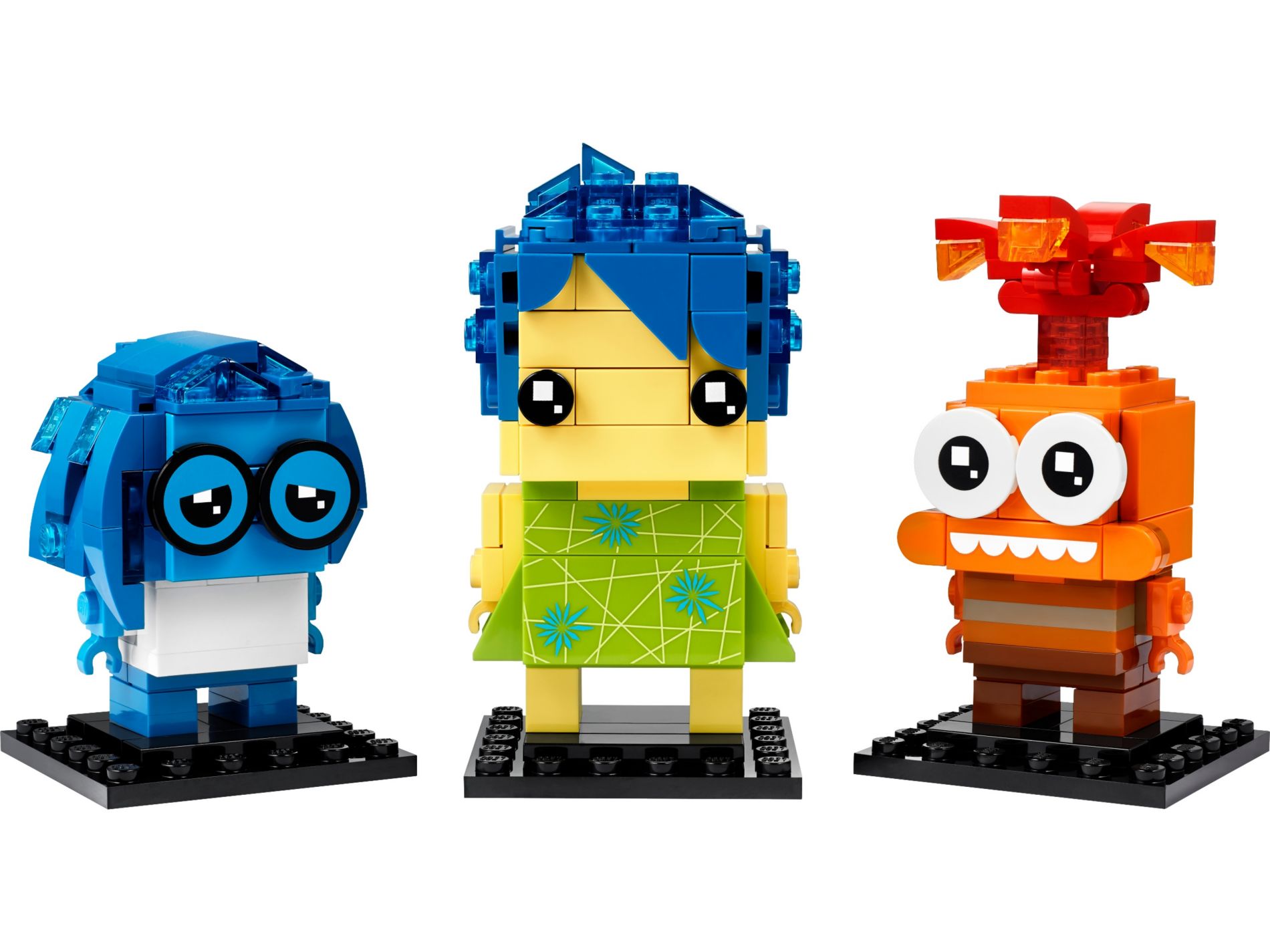 Конструктор Lego Brick Headz Радость, Грусть и Тревога (40749) - фото 1