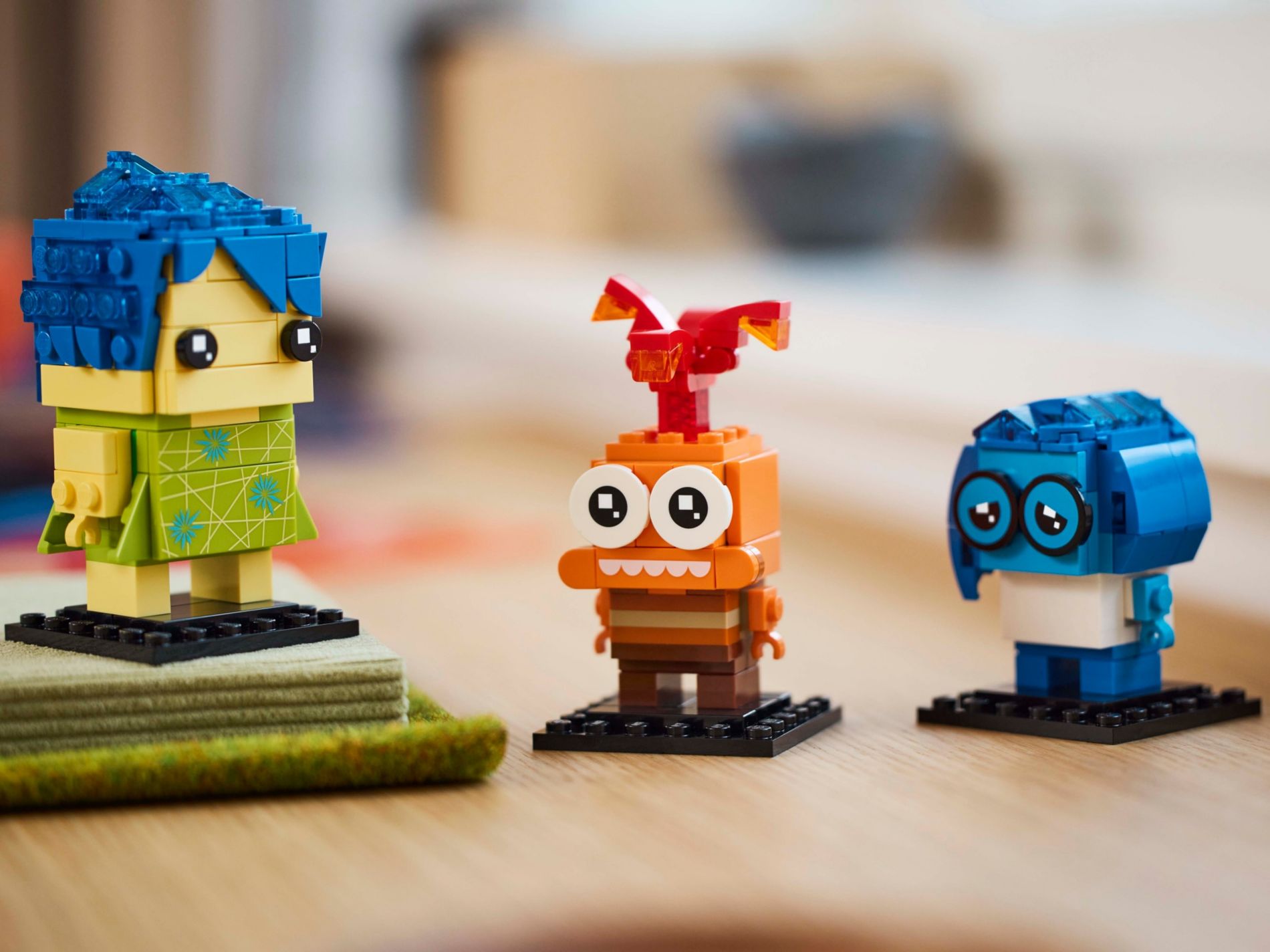 Конструктор Lego Brick Headz Радость, Грусть и Тревога (40749) - фото 4