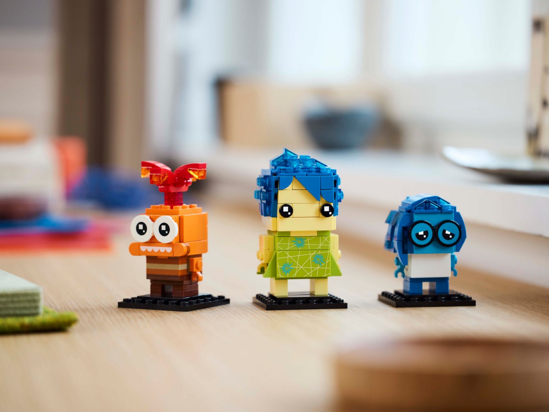 Конструктор Lego Brick Headz Радость, Грусть и Тревога (40749) - фото 5