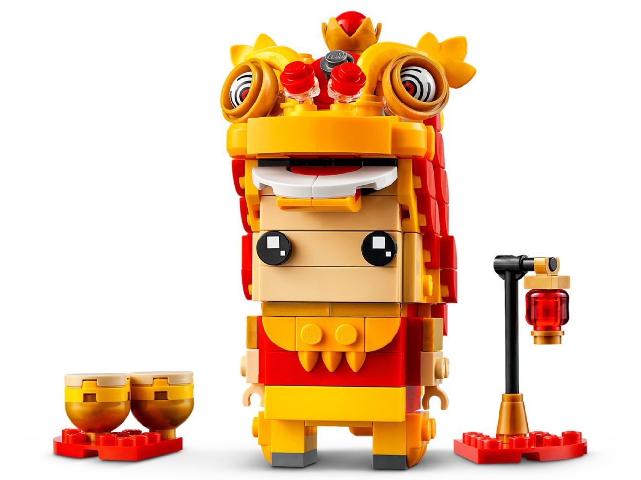 Конструктор Lego Brick Headz Танець лева (40540) - фото 2