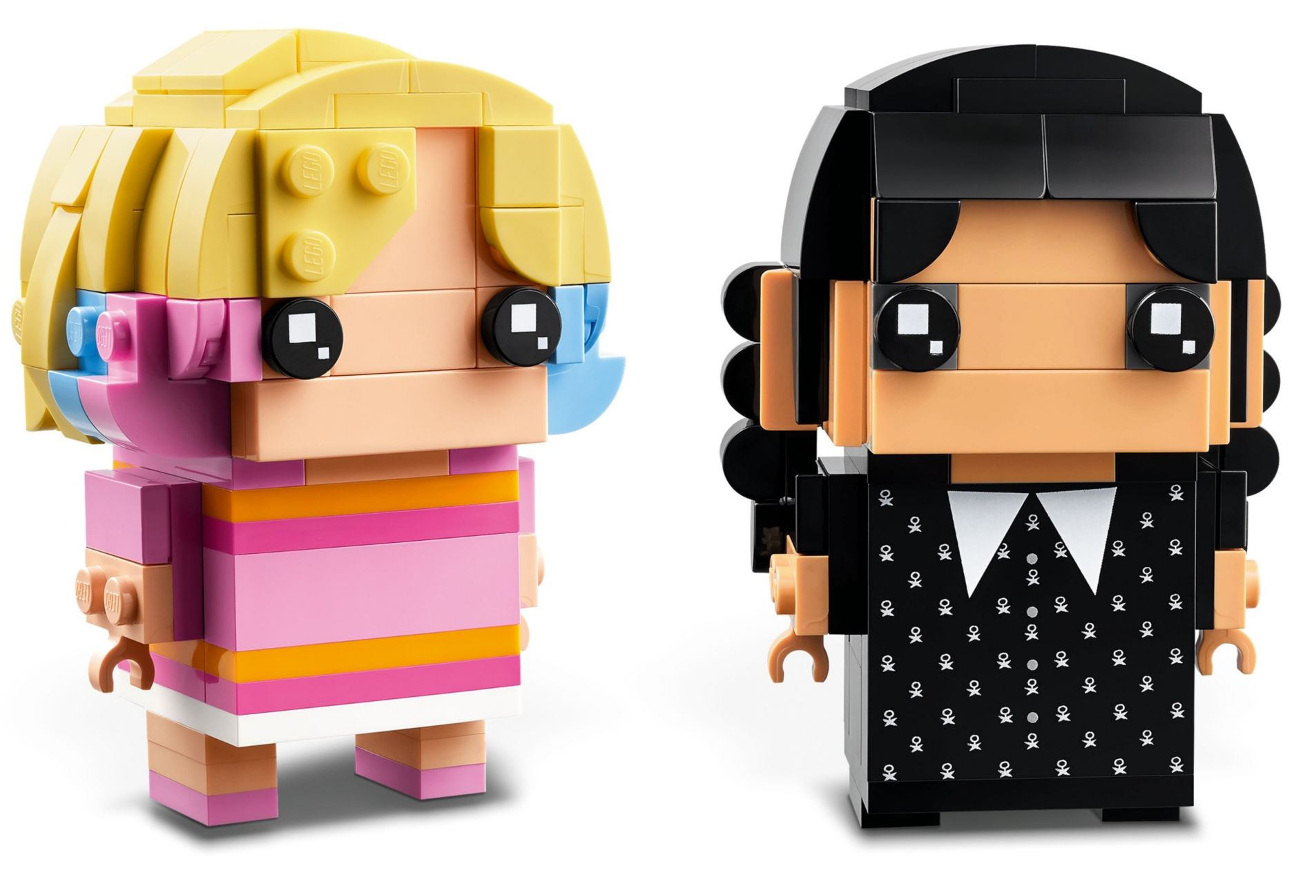 Конструктор Lego Brick Headz Уэнсдей и Энид (40750) - фото 2 Конструктор Lego Brick Headz Уэнсдей и Энид (40750) - фото 2